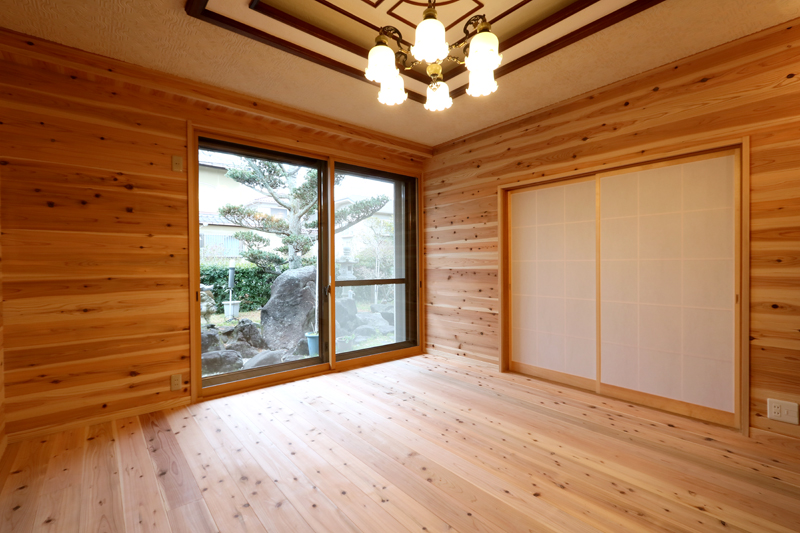 交野妙見 M邸 耐震リフォーム 寝室(After)