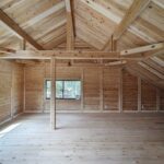 京都府船井郡京丹波町「自然の中で叶えた、想いを込めた板倉の家」洋室2