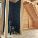 京都府船井郡京丹波町「自然の中で叶えた、想いを込めた板倉の家」暖炉