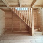 京都府船井郡京丹波町「自然の中で叶えた、想いを込めた板倉の家」リビング