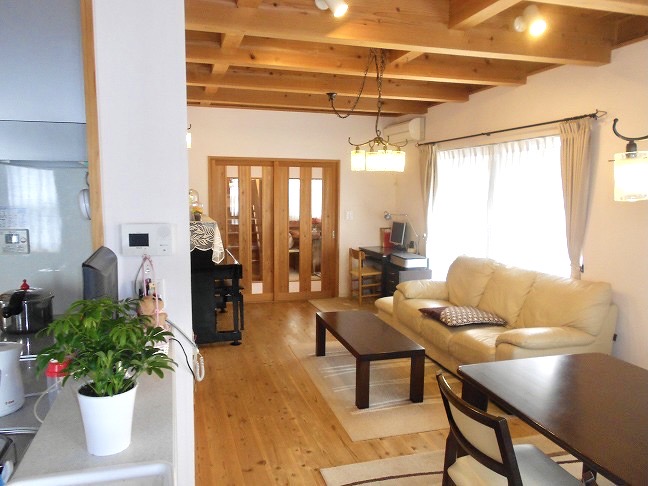 丹陽社モデルハウスの室内の画像